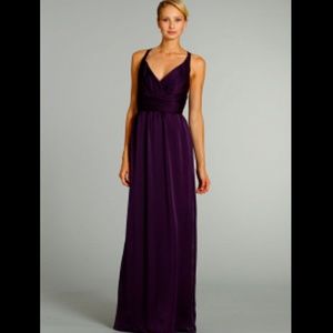 Alvina Valenta Bridesmaids Plum Dress Size 6